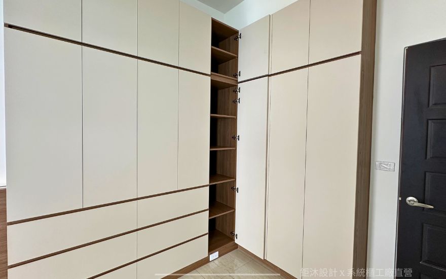 轉角高櫃多層板收納