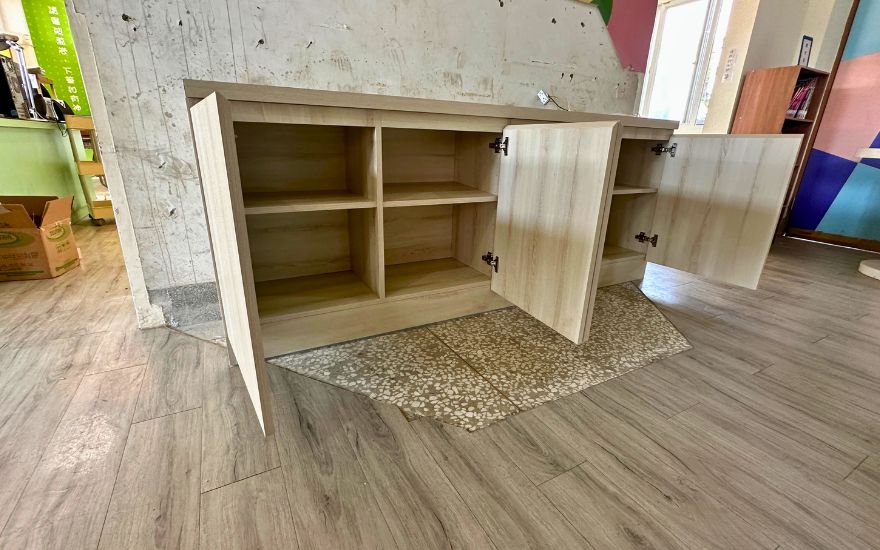 系統櫃收納內部展示